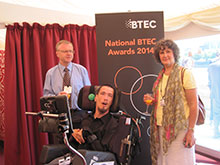 Simon, mum and tutor