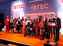 BTEC award ceremony